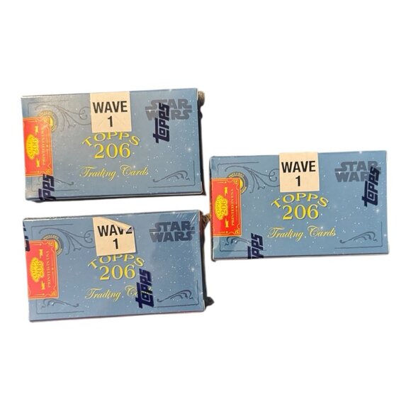 3 Boxes of 2022 Topps Star Wars T206 Wave 1 Online Exclusive Factory Sealed - Picture 2 of 2